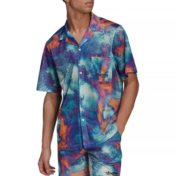 adidas Other - NWT adidas Originals Men's Allover Print Mesh Shirt